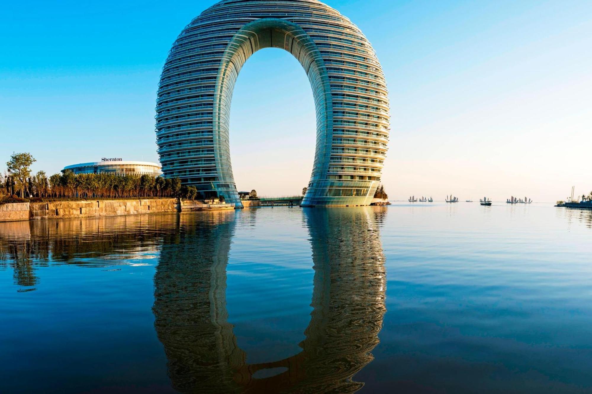 Sheraton Huzhou Taihu Lake Hot Spring Resort & Spa Exterior foto